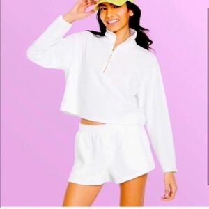 Stoney Clover Lane White Crop Top